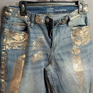 Curvy boyfriend jeans